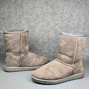 UGG Women's 8‎ Classic Short II Boots Charcoal Gray